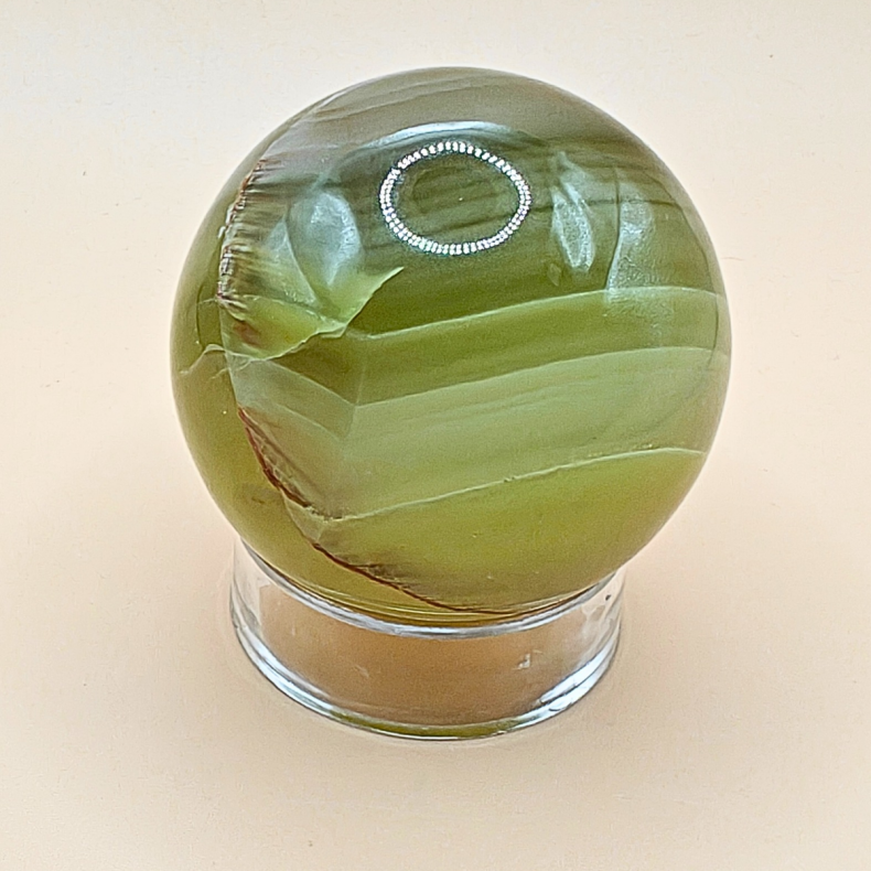 Gr�n Onyx Kugle