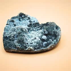 Grnt Sukker Ametyst Hjerte  fra Brasilien