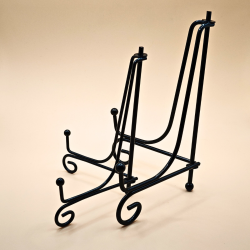 L-formet Krystalholder sort