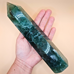 Stort Grn Fluorit Trn