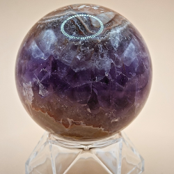 Ametyst Agat Kugle 