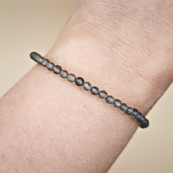 Rgkvarts Armbnd  Facetslebet