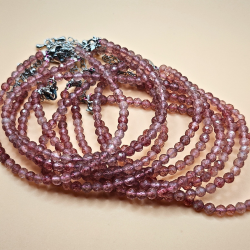 Jordbrkvarts Armbnd  Facetslebet 