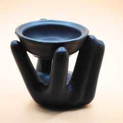 Voksbrnder  Sort Keramikhnd