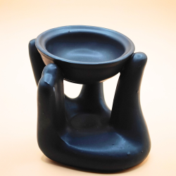 Voksbrnder  Sort Keramikhnd