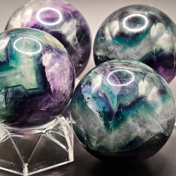 Regnbue fluorit Kugle