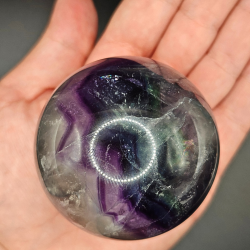 Regnbue fluorit Kugle