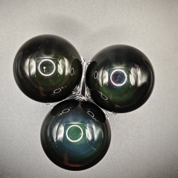 Regnbue Obsidian kugle