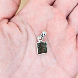 Moldavit Vedh�ng i s�lv