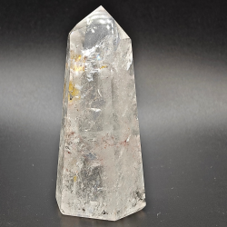 Klar Kvarts Trn med Golden Healer &amp; Ildkvarts  Brasilien