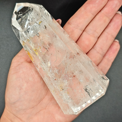 Klar Kvarts Trn med Golden Healer &amp; Ildkvarts  Brasilien