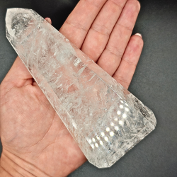 Klar Kvarts Trn med Regnbuer  Brasilien