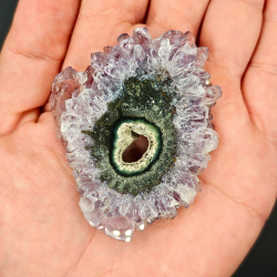 Ametyst Stalaktit Skive  Brasilien