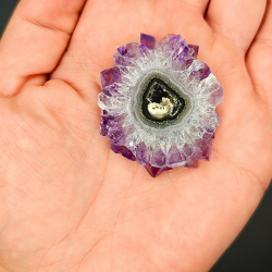 Ametyst Stalaktit Skive  Brasilien