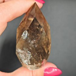 Facetterede Drber i Rgkvarts, 85-99 gram