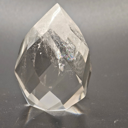 Facetterede Drber i Klar Kvarts  Brasilien