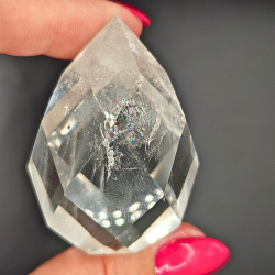 Facetterede Drber i Klar Kvarts  Brasilien