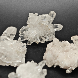 Mini Klar Kvarts Klynger  Hjeste Kvalitet, Brasilien