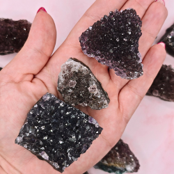 Sm Ametyst Klynge Stykker  Hj Kvalitet, Brasilien