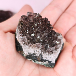 Sm Ametyst Klynge Stykker  Hj Kvalitet, Brasilien