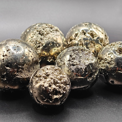 Hj Kvalitets Pyrit Kugler fra Peru
