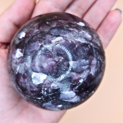 Lepidolit (Gem Mica) Kugle