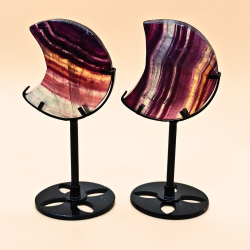 Fluorit Mne p Stander  ca. 13,5 cm hj