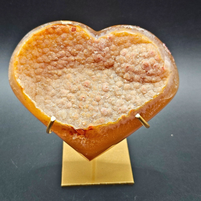 Ametyst Hjerte i Super Ekstra Kvalitet � fra Uruguay