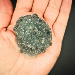 Gr�n Sukker Ametyst Klynge � Top Kvalitet fra Brasilien