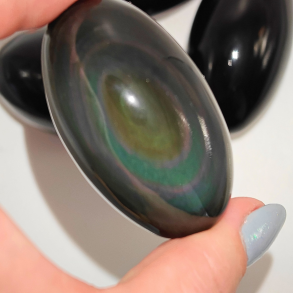 Regnbue Obsidian � Palm Sten