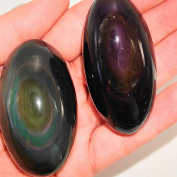 Regnbue Obsidian � Palm Sten