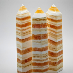 Gul Calcit T�rn � ca. 15 cm