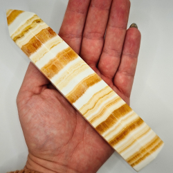 Gul Calcit T�rn � ca. 15 cm