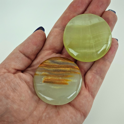 Gr�n Onyx (Calcit) Disc � Pakistan