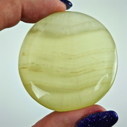 Gr�n Onyx (Calcit) Disc � Pakistan