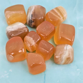 Honning Calcit Lommesten