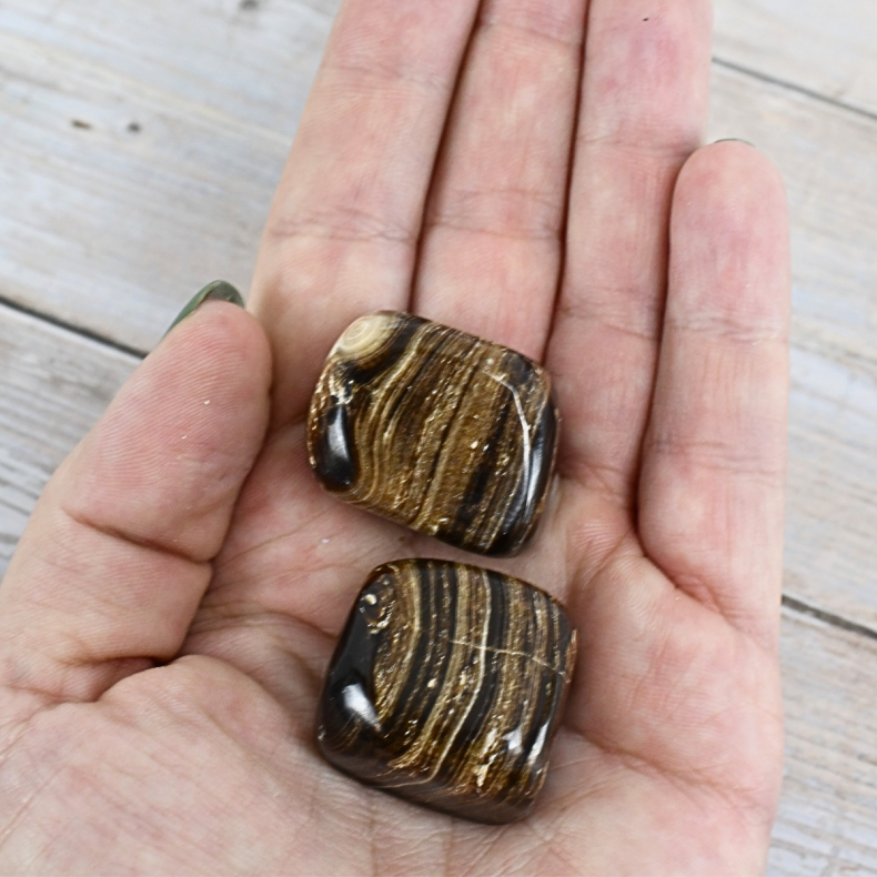 Chokolade Calcit Lommesten