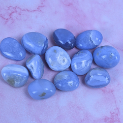 Blonde Agat Lommesten