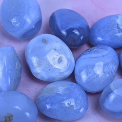 Blonde Agat Lommesten