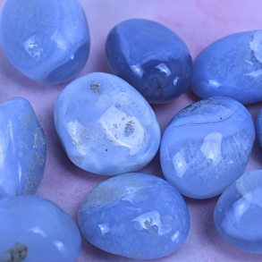 Blonde Agat Lommesten