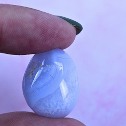 Blonde Agat Lommesten