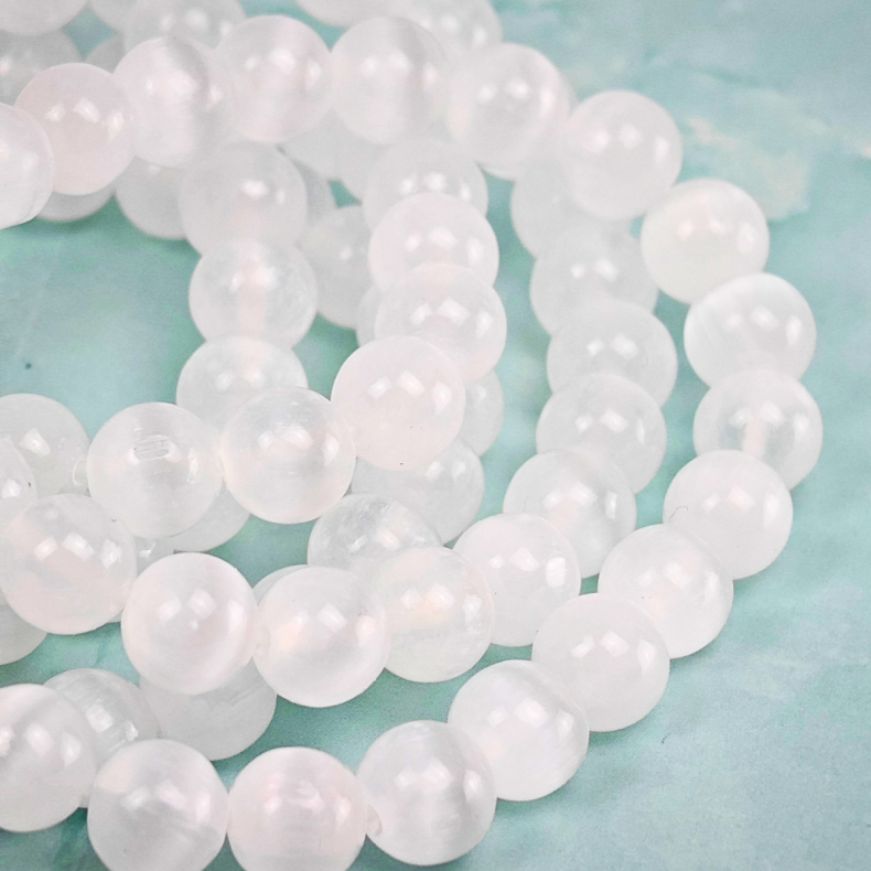 Satin Spar Armb�nd 8mm