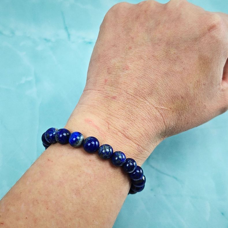 Lapis Lazuli Armb�nd 8mm