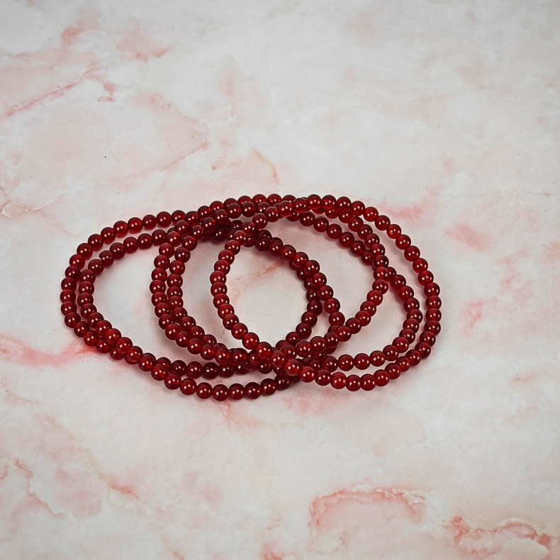Karneol Armb�nd � 4 mm