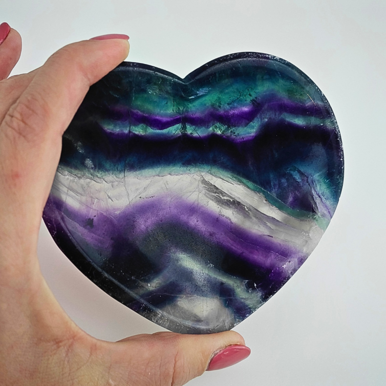 Regnbue Fluorit Sk�l