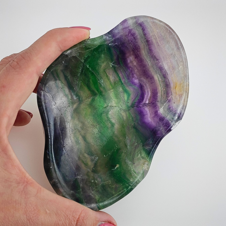 Regnbue Fluorit Sk�l