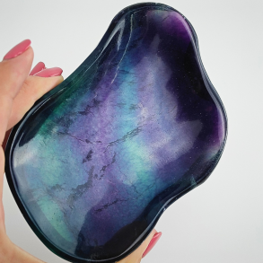 Regnbue Fluorit Sk�l