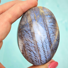 Bl� m�nesten palm