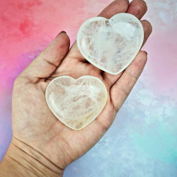 Klar Kvarts Hjerte 