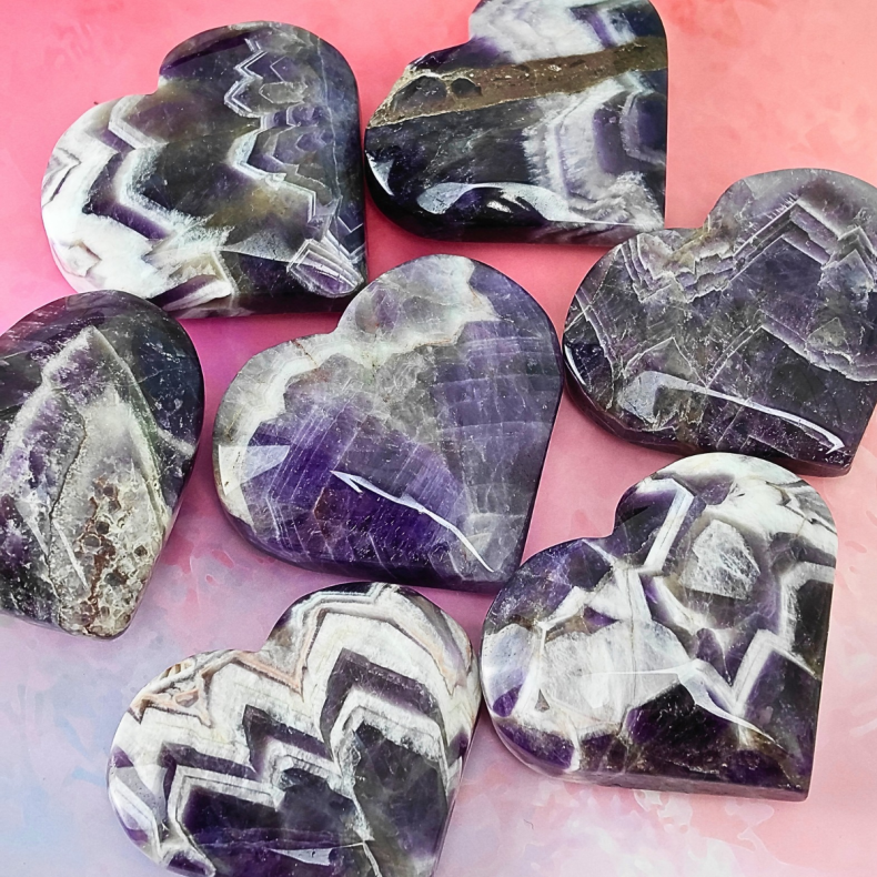 Dr�mme Ametyst/Chevron Hjerte